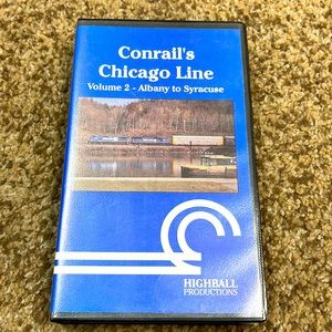 Contains Chicago Line vhs vol. 2 Albany to Syracuse